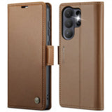 CaseMe Samsung Galaxy S26 Ultra Kotelo 023 Series Ruskea