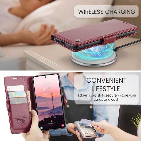CaseMe Samsung Galaxy S26 Ultra Kotelo 023 Series Punainen