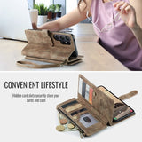 CaseMe Samsung Galaxy S26 Ultra Kotelo C30 Series Ruskea