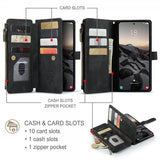 CaseMe Samsung Galaxy S26 Ultra Kotelo C30-sarja Musta
