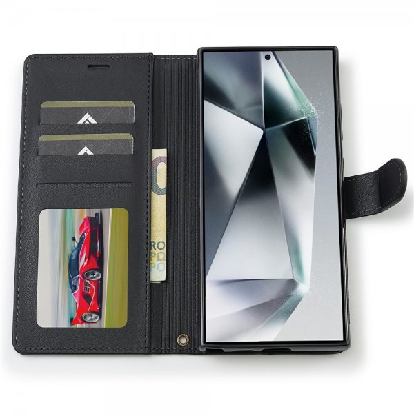 Nordic Covers Samsung Galaxy S26 Ultra -suojakuori irrotettavalla MagSafe-kuorella, Raven Black