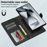 Nordic Covers Samsung Galaxy S26 Ultra -suojakuori irrotettavalla MagSafe-kuorella, Raven Black