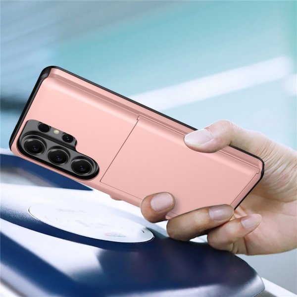 Samsung Galaxy S26 Ultra Kuori Korttipaikalla Musta