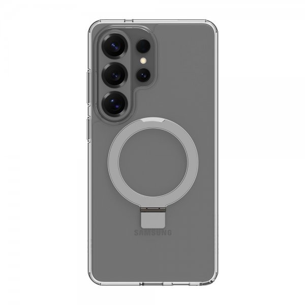 dbramante1928 Samsung Galaxy S26 Ultra -kuori Iceland Ultra Magnet Kickstand Läpinäkyvä