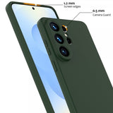 Samsung Galaxy S26 Ultra -kuori hihnalla Silikoni MagSafe Tummanvihreä