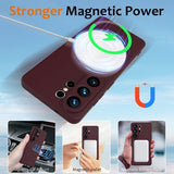 Samsung Galaxy S26 Ultra Kuori hihnalla Silikoni MagSafe Punainen