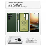 Spigen Samsung Galaxy S26 Ultra Nano Pop MagFit -kuori Avo Green