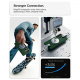 Spigen Samsung Galaxy S26 Ultra Nano Pop MagFit -kuori Avo Green
