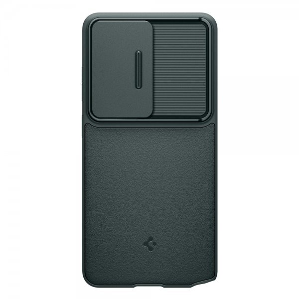 Spigen Samsung Galaxy S26 Ultra Optik Armor Abyss Green -suojakuori