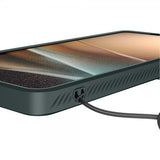 Spigen Samsung Galaxy S26 Ultra Optik Armor Abyss Green -suojakuori