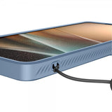 Spigen Samsung Galaxy S26 Ultra -suojakuori Optik Armor vaaleansininen
