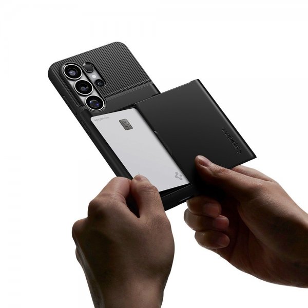 Spigen Samsung Galaxy S26 Ultra Kuori Slim Armor CS Musta