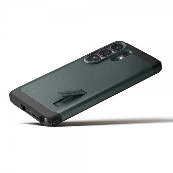Spigen Samsung Galaxy S26 Ultra -suojakuori Tough Armor MagFit Abyss Green