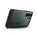 Spigen Samsung Galaxy S26 Ultra -suojakuori Tough Armor MagFit Abyss Green