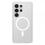 Spigen Samsung Galaxy S26 Ultra -suojakuori Ultra Hybrid MagFit Clear White