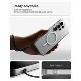 Spigen Samsung Galaxy S26 Ultra -suojakuori Ultra Hybrid MagFit Clear White