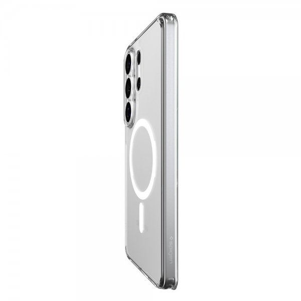 Spigen Samsung Galaxy S26 Ultra -suojakuori Ultra Hybrid MagFit Clear White