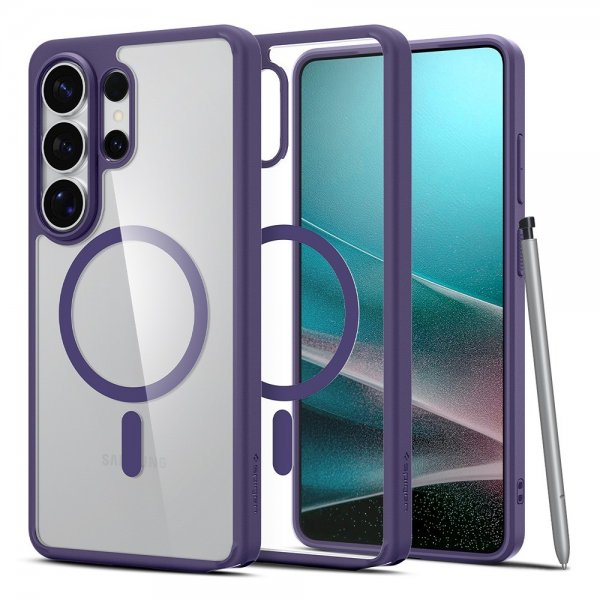 Spigen Samsung Galaxy S26 Ultra Kuori Ultra Hybrid MagFit Deep Purple