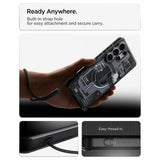 Spigen Samsung Galaxy S26 Ultra -suojakuori Ultra Hybrid MagFit Zero One Musta
