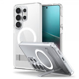 Spigen Samsung Galaxy S26 Ultra Kuori Ultra Hybrid S MagFit Clear White