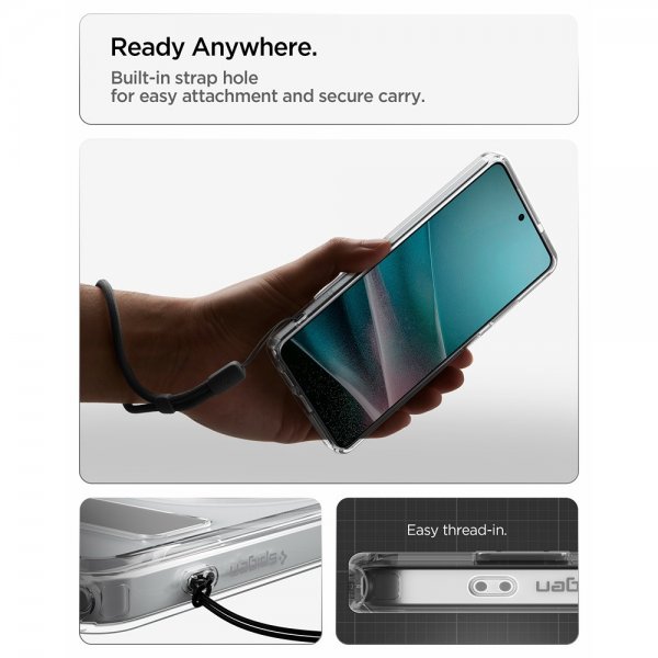 Spigen Samsung Galaxy S26 Ultra Kuori Ultra Hybrid S MagFit Clear White