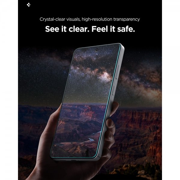 Spigen Samsung Galaxy S26 Ultra -näytönsuoja GLAS.tR EZ Fit Pro 2-pakkaus