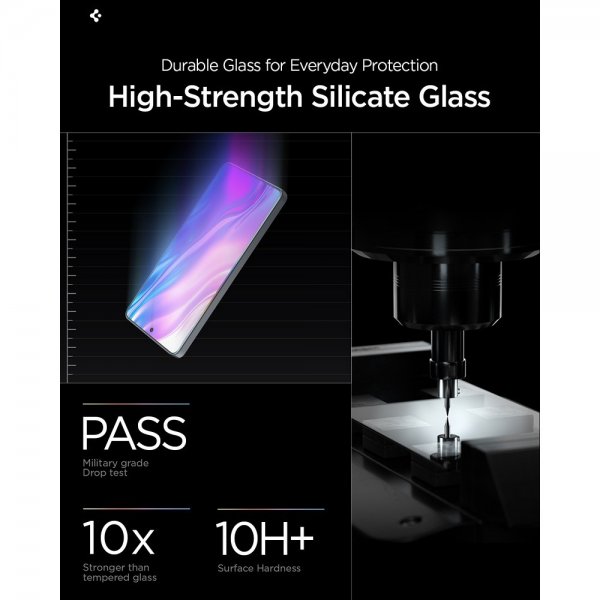 Spigen Samsung Galaxy S26 Ultra näytönsuoja GLAS.tR EZ Fit Pro Anti Reflection 2-pack