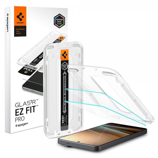 Spigen Samsung Galaxy S26 Ultra näytönsuoja GLAS.tR EZ Fit Pro Anti Reflection 2-pack