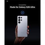Spigen Samsung Galaxy S26 Ultra -näytönsuoja GLAS.tR EZ Fit Pro Privacy, 2 kpl