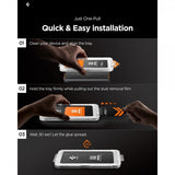 Spigen Samsung Galaxy S26 Ultra -näytönsuoja GLAS.tR EZ Fit Pro Privacy, 2 kpl