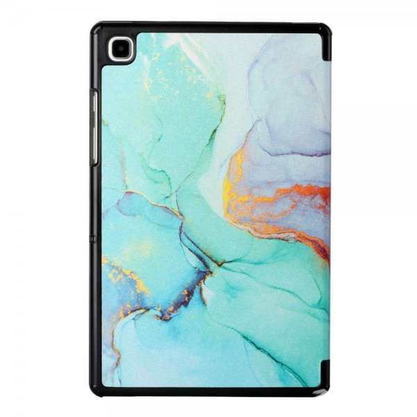 Samsung Galaxy Tab A7 -suojakuori, vihreä marmorikuvio