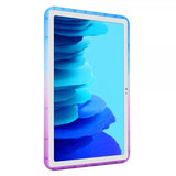 Samsung Galaxy Tab A7 Suojakuori Glitter Liukuvärjätty Sininen Violetti