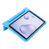 Samsung Galaxy Tab A7 -suojakuori kahvalla, sininen