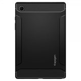 Spigen Samsung Galaxy Tab A8 -suojakuori, Rugged Armor, mattamusta