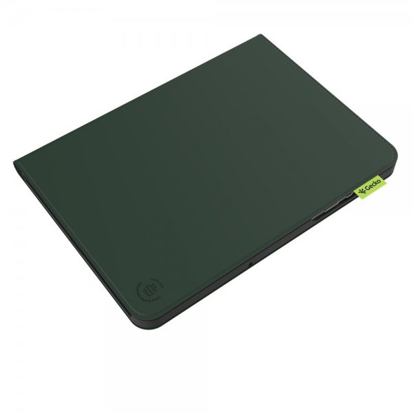 Gecko Covers Samsung Galaxy Tab A9 Plus/Tab A11 Plus Apple-Peel Folio -vihreä suojakotelo
