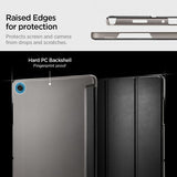 Spigen Samsung Galaxy Tab A9 Plus/Tab A11 Plus suojakotelo Smart Fold, musta