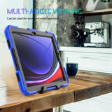 Samsung Galaxy Tab A9 Plus/Tab A11 Plus Kuori Heavy Duty Armor Sininen