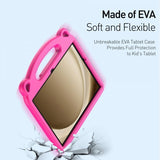 Dux Ducis Samsung Galaxy Tab A9 Plus -suojakotelo Panda Magenta