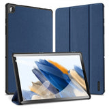 Dux Ducis Samsung Galaxy Tab A9 Plus -kotelo, DOMO-sarja, sininen