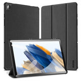 Dux Ducis Samsung Galaxy Tab A9 Plus -kotelo, DOMO-sarja, musta