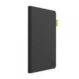 Gecko Covers Samsung Galaxy Tab A9/Tab A11 -kotelo, kaktuskuvioinen, musta