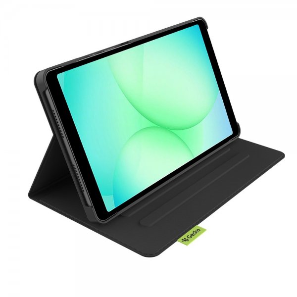 Gecko Covers Samsung Galaxy Tab A9/Tab A11 -kotelo, kaktuskuvioinen, musta