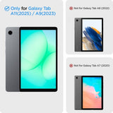 Spigen Samsung Galaxy Tab A9/Tab A11 -kotelo Smart Fold, musta