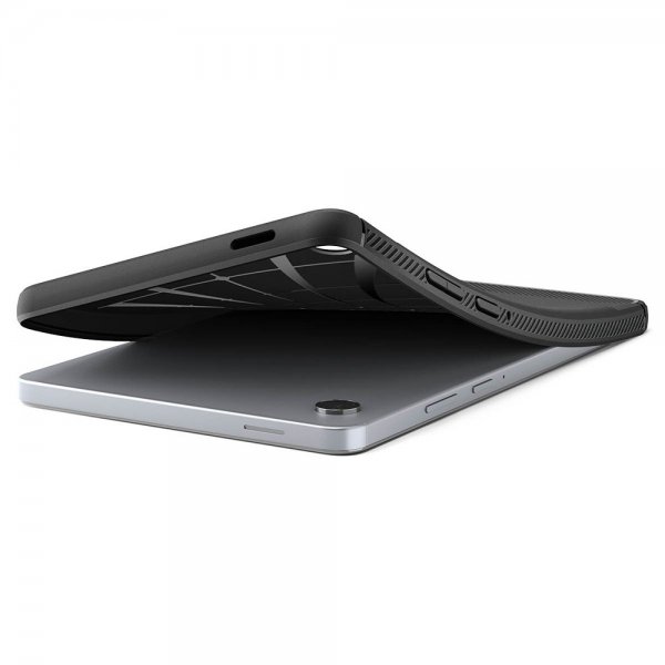 Spigen Samsung Galaxy Tab A9/Tab A11 Suojakuori Rugged Armor Mattamusta