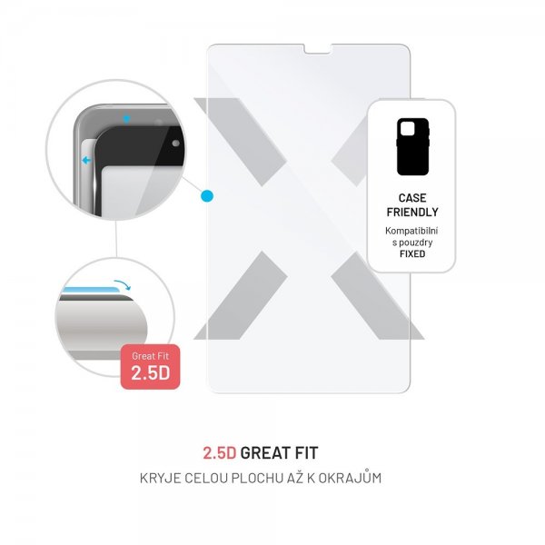 Kiinteä Samsung Galaxy Tab A9/Tab A11 näytönsuoja karkaistua lasia 9H