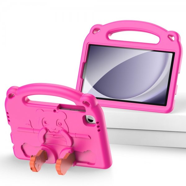 Dux Ducis Samsung Galaxy Tab A7 Lite/Galaxy Tab A9 Suojakuori Panda Magenta