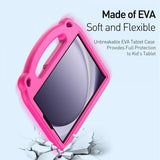 Dux Ducis Samsung Galaxy Tab A7 Lite/Galaxy Tab A9 Suojakuori Panda Magenta