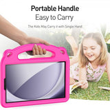 Dux Ducis Samsung Galaxy Tab A7 Lite/Galaxy Tab A9 Suojakuori Panda Magenta