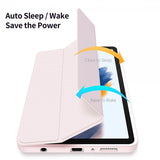 Dux Ducis Samsung Galaxy Tab A9 -kotelo, TOBY Series, vaaleanpunainen