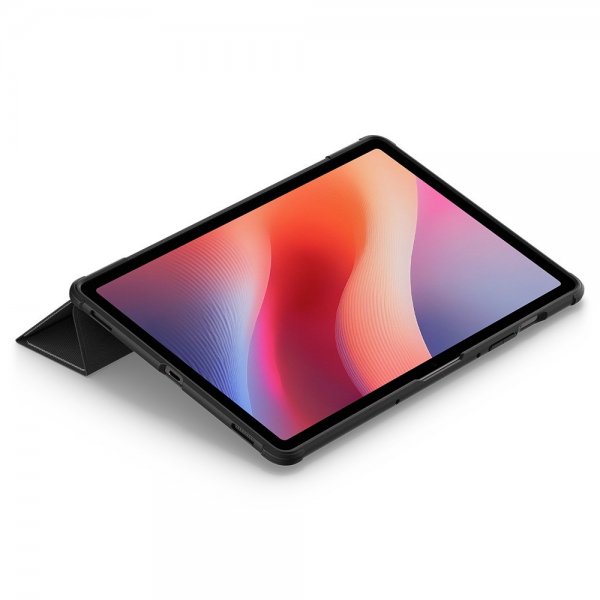 Spigen Samsung Galaxy Tab S10 FE Rugged Armor Pro -suojakuori, mattamusta